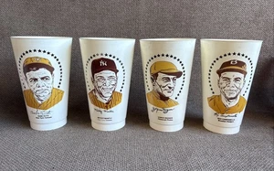 HOF Hall Of Fame Memorabilia 1970er 7-Eleven Vintage Slurpee Cups Mantle Ruth - Bild 1 von 12