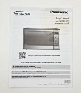 OWNERS MANUAL INSTRUCTION PANASONIC NN-SA651S - Picture 1 of 4