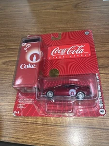 JOHNNY LIGHTNING Pontiac GTO 2004 RED - Coca-Cola - w/Collector TIN Box - Picture 1 of 11