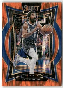 2024-25 Panini Select - Concourse Kyrie Irving #46 Orange Flash Prizm - Picture 1 of 2