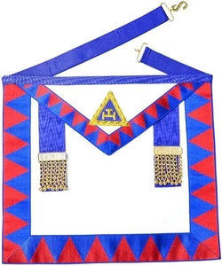 Nuevo Delantal Provincial Arco Real Santo Regalia Masónica Capítulo RA - Imagen 1 de 5