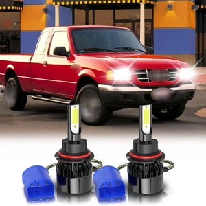 LED Headlight Kit 9007 HB5 6000K White Hi/Lo Bulb for FORD Ranger 1990-2011 - Picture 1 of 10