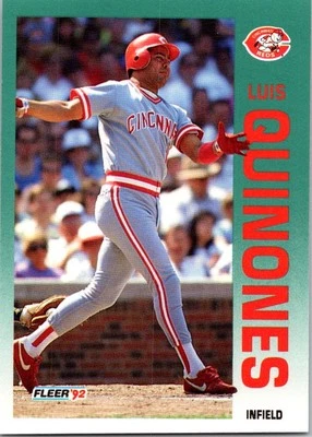 1992 Fleer #417b Luis Quinones - Image 1 of 2