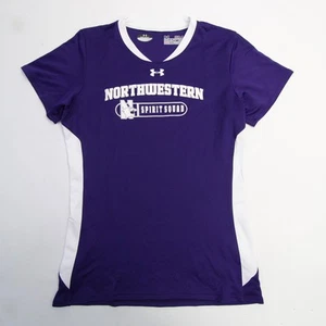 Northwestern Wildcats Under Armour HeatGear Short Sleeve Shirt Women's New - Picture 1 of 7