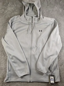 Sudadera con capucha Under Armour UA Essential para hombre talla XL gris 1378824-011 - Imagen 1 de 9