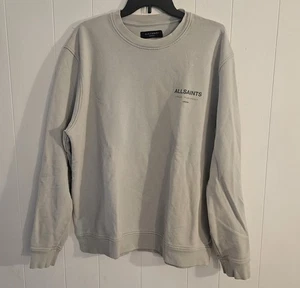 ALLSAINTS Underground Relaxed Fit Sweatshirt mit Rundhalsausschnitt London Herren Medium - Bild 1 von 12