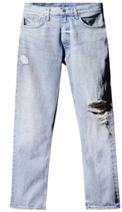 Yeezy Gap Balenciaga sz 24 “5 Pocket Denim/ Blue” SS22 *RP$220* - Picture 1 of 6