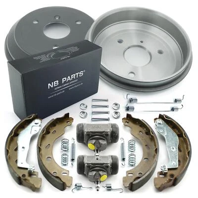 Bremstrommeln Radbremszylinder Bremsbacken Zubehör hinten für Smart City 450 452 - Bild 1 von 2