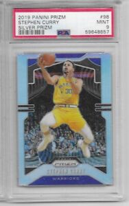 2019-20 Prizm Silver Prizm- Stephen Curry PSA 9