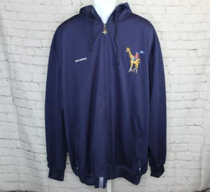 LRG Good School Lifted Research Group Hoodie 3XL Blue Vintage Jacket Full Zip - Picture 1 of 11