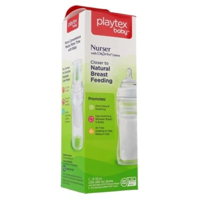 Playtex Nurser Drop-Ins Liners Premium 8-10 oz BPA-Free Bottle - Image 1 of 2