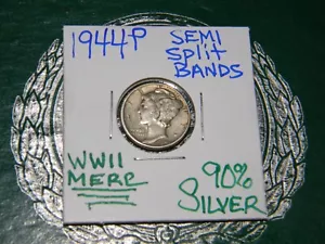 1944 P Merkur 90% Silber Fein {WWII 🥈} Groschen - GREAT WINGS!! (81 JAHRE ALT) - Bild 1 von 5
