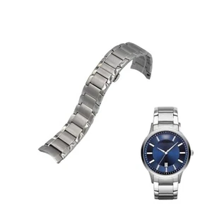 Pulsera AR11180 22mm Plata Acero Para Emporio Armani - Imagen 1 de 7