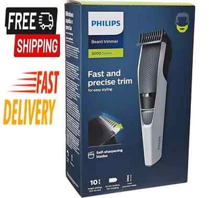 Philips Taglia capelli E Barba Professionale Rasoio Elettrico 10 Altezze Taglio - Foto 1 di 16