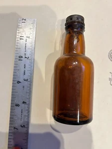 Vintage Brown Bottle - Picture 1 of 3