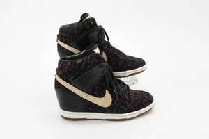 Nike Women Shoe Dunk Sky Hi Premium Size 7M Sneaker Hidden Heel Pre Owned qp - Picture 1 of 12