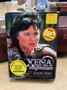 XENA WARRIOR PRINCESS Complete Three Season DELUXE EDITION 9 DISCS DVD - Picture 1 of 9