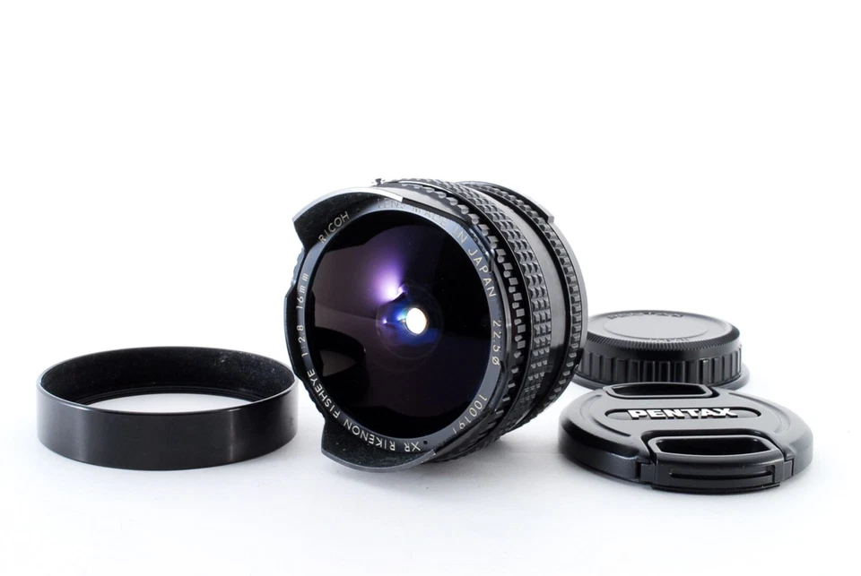 【RARE! N MINT 】 Ricoh XR Rikenon Fisheye 16mm F/2.8 MF Lens Pentax K Mount Japan - Image 1 of 4