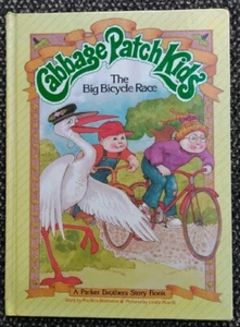 THE BIG BICYCLE RACE Vintage Children's Parker Brothers Book Copy 1984 Robinson - Picture 1 of 3