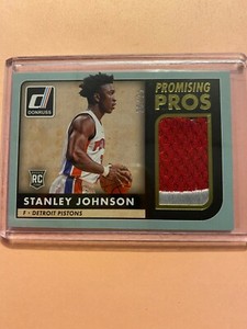 A20,554 - 2015-16 Donruss Promising Pros Jumbo Jersey #18 Stanley Johnson/25