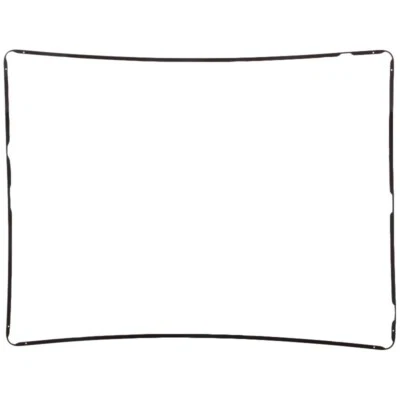 Marco Frontal para Apple iPad 3 4 Compatible con iPad 2 Soporte de Colocación Borde Negro  Foto 1 de 2