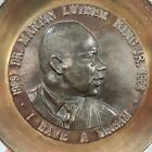 Dr Martin Luther King Jr. Cast Bronze I Have a Dream Plate 1968 Rare Vintage