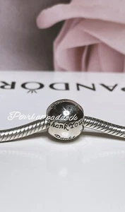Original Pandora Thank You Charm in verschiedenen Sprachen mit Geschenkbox - Bild 1 von 8