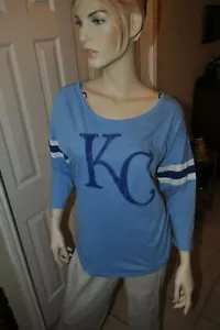 MLB Original Merchandise Kansas City Royals Shirt Damen XS-Medium Neu ohne Etikett - Bild 1 von 2