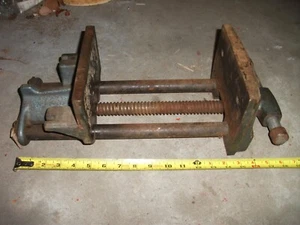 Vintage Wilton 7" Under Bench Wood Working Vise - Picture 1 of 4