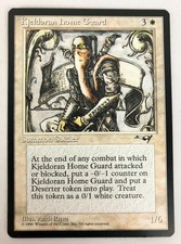 MTG Magic The Gathering Alliances Kjeldoran Home Guard NM+