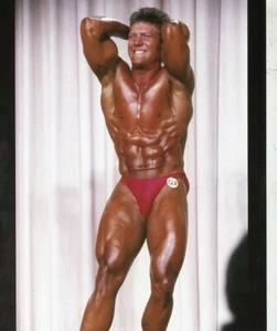 BODYBUILDING ANNI 80 CALIFORNIA COMPETITION EXCLUSIVE* STAMPA A COLORI 8X10" N. 86 - Foto 1 di 1