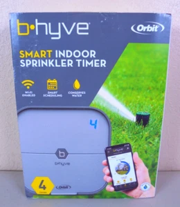 Orbit B-Hyve 4 Zone Station 58915 Smart Wifi Indoor Sprinkler Timer Controller - Picture 1 of 5