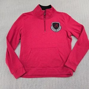 Victorias Secret Pink Alabama Crimson Tide Sweatshirt Womens Extra Small 1/4 Zip - Picture 1 of 8