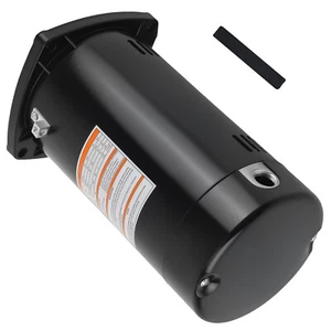 Motor de piscina de brida cuadrada 0,75 HP 115/230 V USQ1072 marco de 48 años de una sola velocidad - Imagen 1 de 12