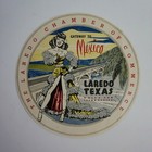 Original Vintage Travel Decal Laredo Texas Gateway to Mexico Window Souvenir 