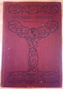 Vintage "Gas- und Ölmotoren und Gasproduzenten" Marks & Wyer HC 1908 - Bild 1 von 12