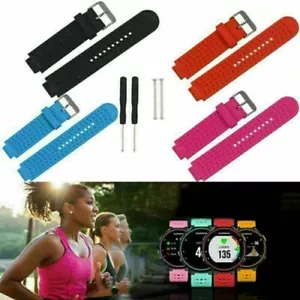 Für Garmin 235 Uhr Silikon Armband Ersatzarmband Uhr Zubehör - Bild 1 von 18