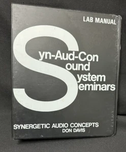 Syn-Aud-Con Audio Vintage Mappe - Don Davis guter Zustand! - Bild 1 von 4