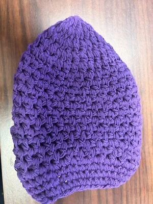 100% Algodón KUFI Crochet Gorro Calavera Gorra Tejido Sombrero Hombres Mujeres  Foto 1 de 4