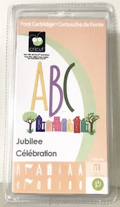 Cricut ABC Font Cartridge Jubilee Celebration - Picture 1 of 2