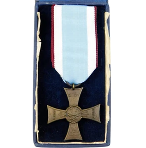 3826 WW1 POLISH SILESIAN UPRISING CROSS OF VALOR AN MERIT ORDER MEDAL POLAND - Picture 1 of 6