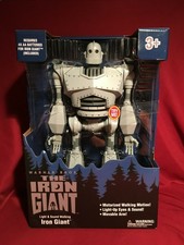 Walmart 14" Lights & Sound IRON GIANT MOVIE FIGURE *IN HAND* Goldlok Toys MINTY