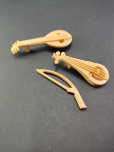 Playmobil Accessoires Médiévaux Instruments Musicaux, Troubadour, Nouveau !! - Picture 1 of 2