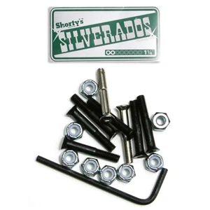 Shorty's Silverados 1-1/4" Skateboard Hardware Allen-Head Silver Markers + Wrench - Bild 1 von 1
