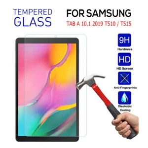 HD+ Tempered Glass Screen Protector For Samsung Galaxy Tab A 10.1(2019)T510 T515 - Picture 1 of 1