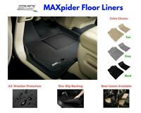 MAXpider L1TY13021509 Kagu Floor Mat Rear Black for Toyota Avalon 