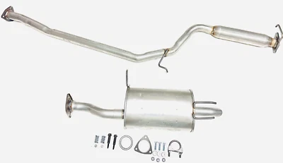 Fits: Rear Muffler And Resonator For 2016 2017 2018 Acura ILX 2.4L 4 Cylinder - Image 1 of 4