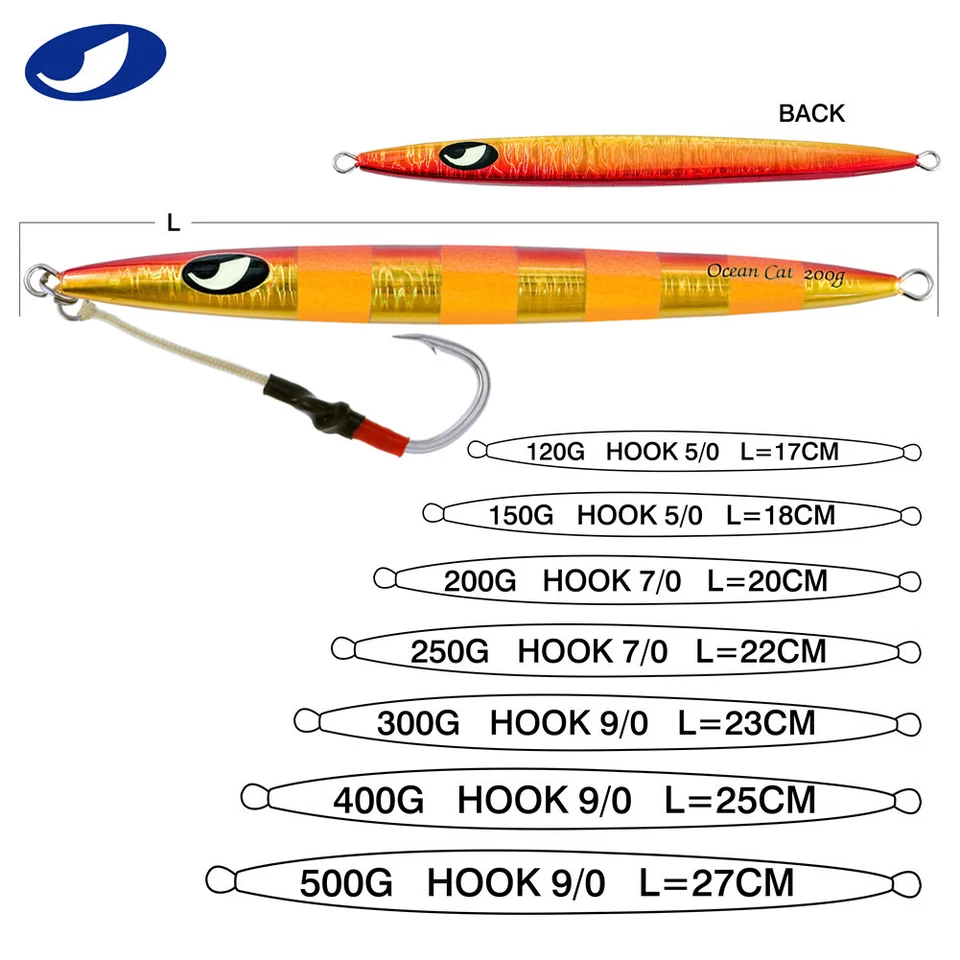 Вертикальные приспособления для скоростного падения металлические свинцовые джиги плоские рыболовные приманки приманки снасти светящиеся  - Изображение 1 из 4