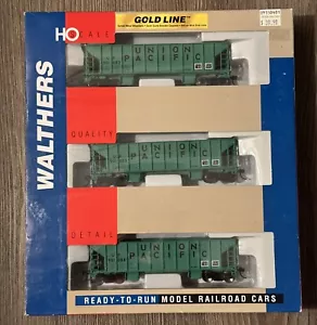 HO WALTHERS 932-34221 TRAMOGGIA ZAVORRA CONFEZIONE DA 3 UNION PACIFIC UP GREEN **LEGGI BENE** - Foto 1 di 3
