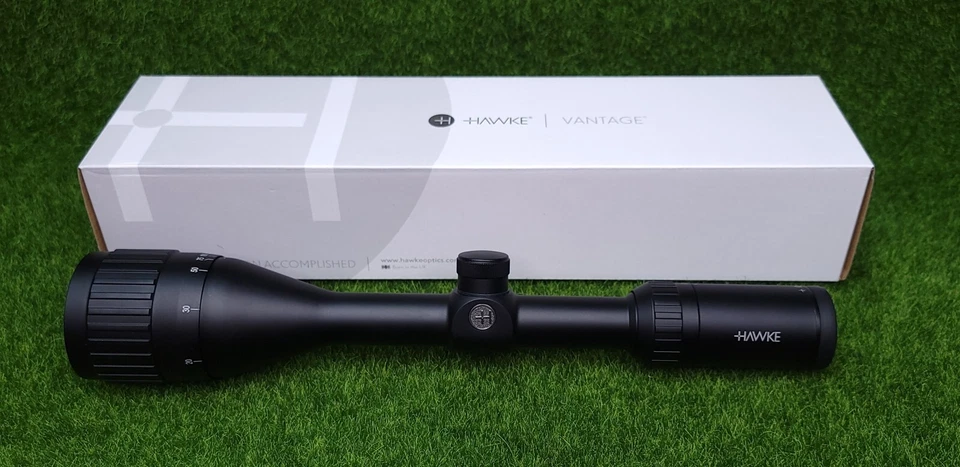 Hawke Vantage 3-9x50mm AO SFP Riflescope w/ Mildot Reticle, Matte Black - 14133